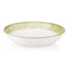 ARDESTO Soup plate Siena, 20cm, porcelain, white-green
