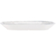 ARDESTO Plate Siena, 32х18cm, porcelain, oval, white-gray