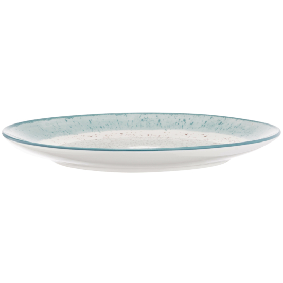 ARDESTO Dinner plate Siena, 27cm, porcelain, white-blue