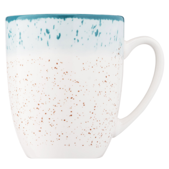 Чашка ARDESTO Siena, 360мл, порцеляна, біло-блакитний