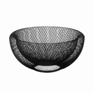 ARDESTO Basket Midori 25х25х12cm, metal, black AR0902B