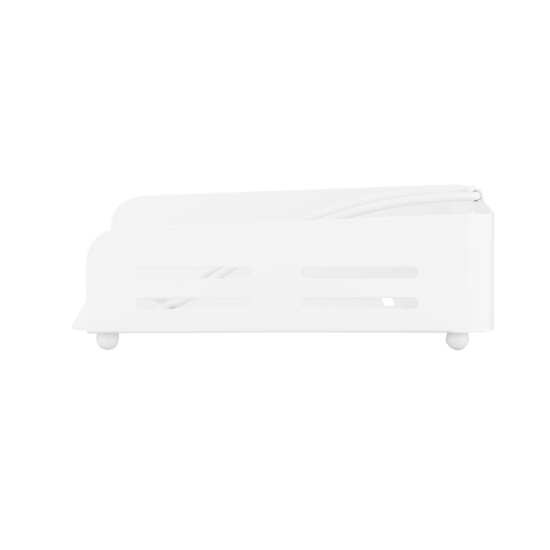 ARDESTO Napkin holder Midori 18х18х6.5cm, metal, white AR0906W