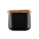ARDESTO Sugar bowl Midori 12х12х11cm, 840ml, ceramic, bamboo, black AR0907B