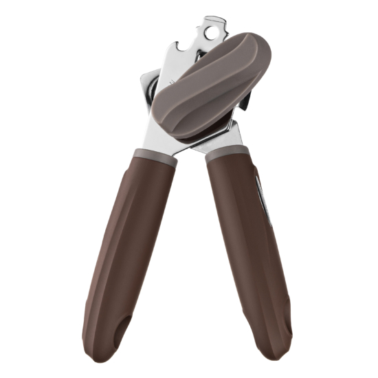 Консервный нож ARDESTO Gemini, 19.9см, нержавеющая сталь, пластик, серо-коричневый AR2162PG