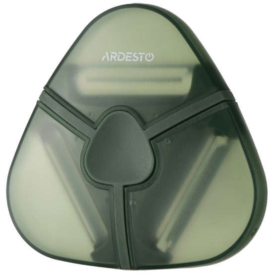 Овочечистка 3 в 1 з чохлом ARDESTO Gemini, нержавіюча сталь, пластик, зелений AR2169PG