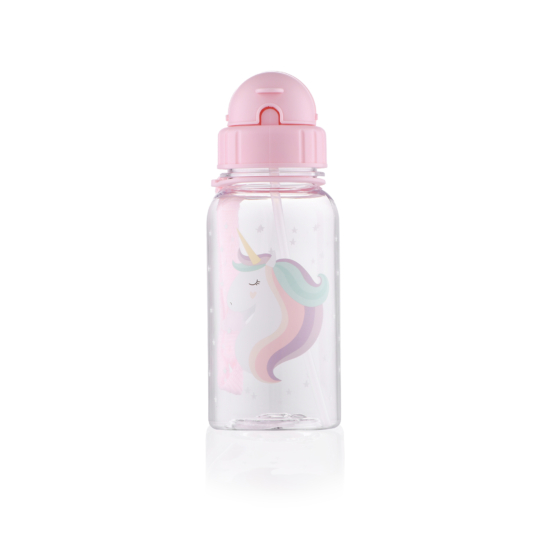 ARDESTO Bottle for kids Unicorn, 500ml, plastic, pink AR2280PB