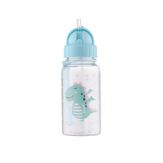 Бутылка для воды детская ARDESTO Dino, 500мл, пластик, зеленый AR2252PE