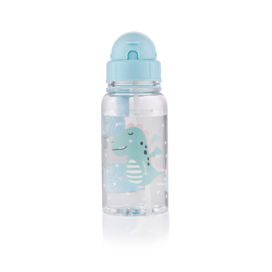 Бутылка для воды детская ARDESTO Dino, 500мл, пластик, зеленый AR2252PE
