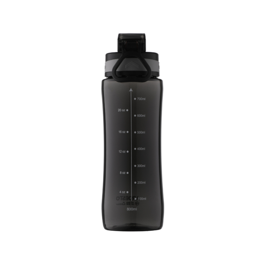 Бутылка для воды ARDESTO Purity, 800мл, пластик, черный AR2280PR
