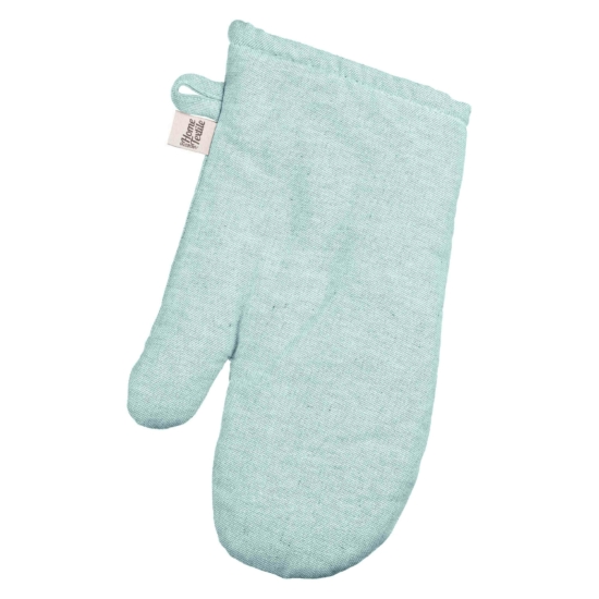 ARDESTO Oven mitten Oliver, 18х30cm, 100% cotton, filling: batting, turquoise ART05OT