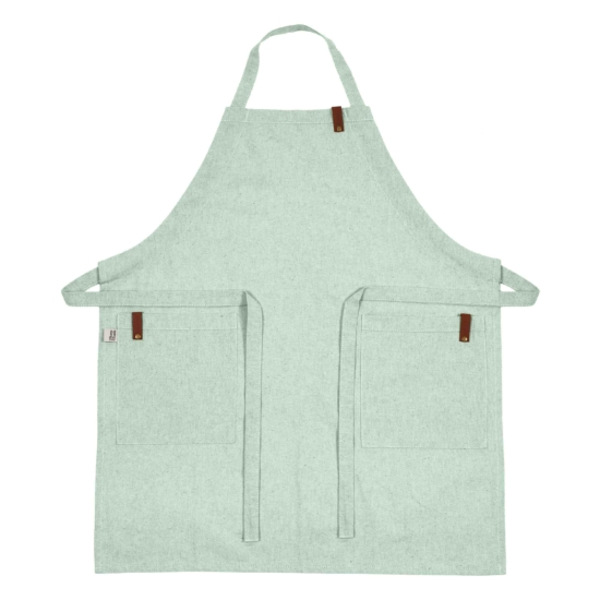 ARDESTO Apron Oliver, 100% cotton, aquamarine ART12OA