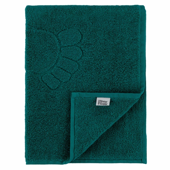 ARDESTO Terry towel for feet Benefit 50х70cm, 100% cotton, dark green ART2457EM