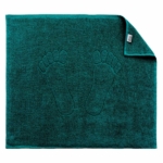 ARDESTO Terry towel for feet Benefit 50х70cm, 100% cotton, dark green ART2457EM