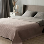 ARDESTO Pique blanket, 220x230cm, 100% cotton, beige ART0822PE