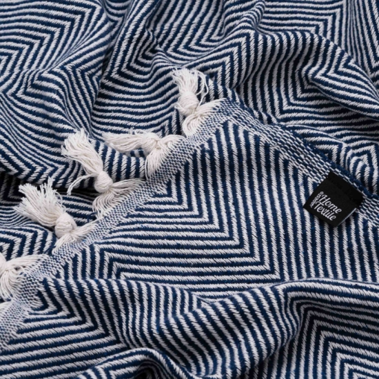 ARDESTO Summer blanket, 210х230cm, 100% cotton, blue ART0922SB