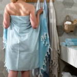 ARDESTO Towel SPA 90х180cm, 100% cotton, aqua ART2690AQ