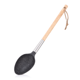 ARDESTO Spoon Midori, 34.5cm, nylon, wood, stainless steel, black AR1303BP
