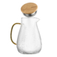 ARDESTO Pitcher with lid, 1480ml, borosilicate glass, stainless steel, bamboo, transparent AR2614BS