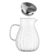 ARDESTO Pitcher with lid Iceberg, 1500ml, borosilicate glass, stainless steel, transparent AR2615GA