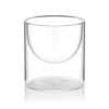 ARDESTO Double wall Dessert Glasses Set, 220ml, 2pcs, borosilicate glass, transparent AR2622BCR