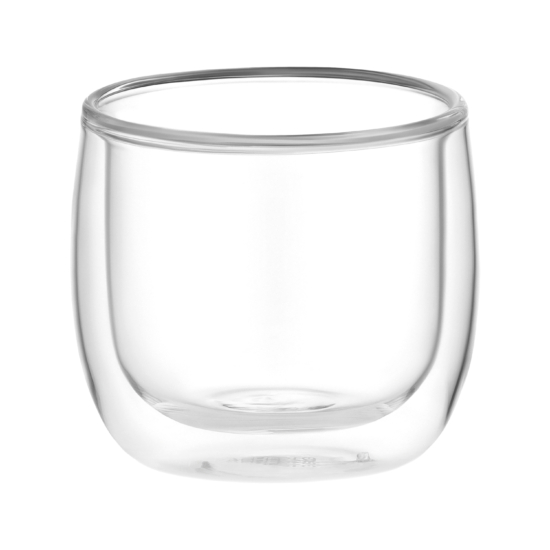 ARDESTO Double wall Mug Set, 260ml, 2pcs, borosilicate glass, transparent AR2626B