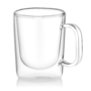 ARDESTO Double wall Mug Set with handle, 270ml, 2pcs, borosilicate glass, transparent AR2627BH