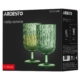 ARDESTO Glasses Set, 300ml, 2pcs, glass, green AR2630GGR