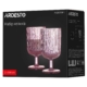 ARDESTO Glasses Set, 300ml, 2pcs, glass, pink AR2630GPN