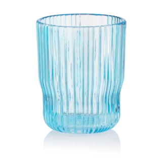 ARDESTO Low Glasses Set, 300ml, 2pcs, glass, blue AR2630SBL