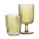 ARDESTO Low Glasses Set, 300ml, 2pcs, glass, green AR2630SGR