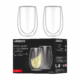 ARDESTO Double wall Mug Set, 350ml, 2pcs, borosilicate glass, transparent AR2635BV