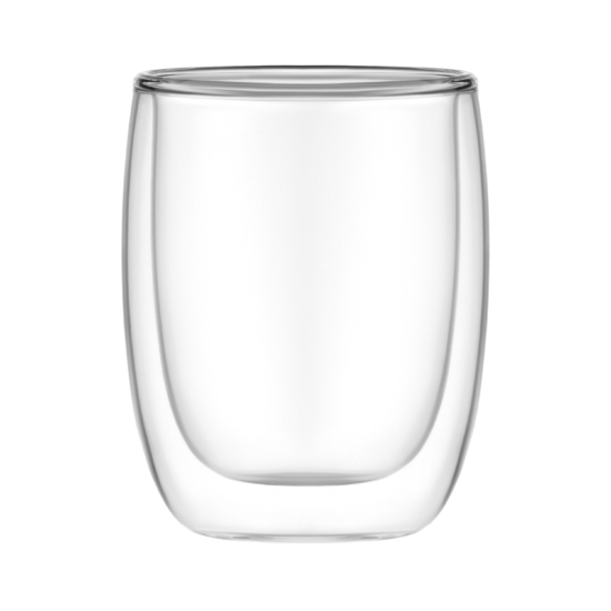 Набор чашек с двойными стенками ARDESTO, 350мл, 2шт, боросиликатное стекло, прозрачный AR2635B