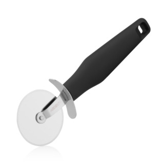 Нож для пиццы ARDESTO Gemini, 20.5см, нержавеющая сталь, пластик, черный AR6408B