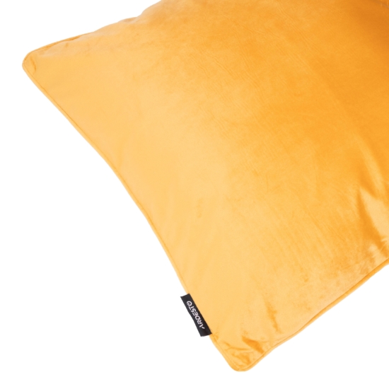 ARDESTO Pillow decor. 45х45cm, velour, 100% polyester, yellow ART1032YE