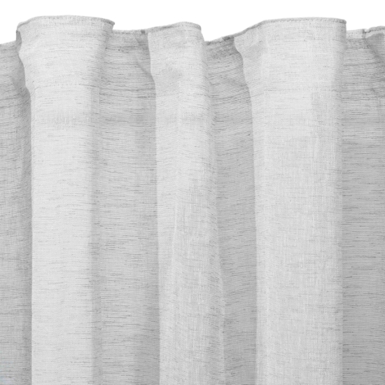 ARDESTO Curtain 300х270cm, craft-linen, 100% polyester, grey ART1050GR