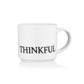 ARDESTO Mug Thinkful, 420ml, ceramic, white AR3043W