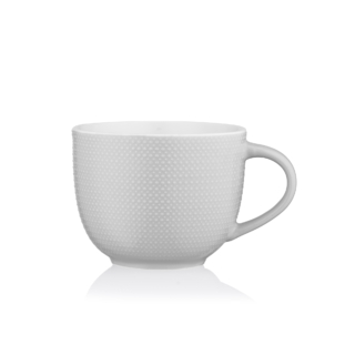 ARDESTO Mug Fresh, 550ml, new bone china, grey AR3044GY