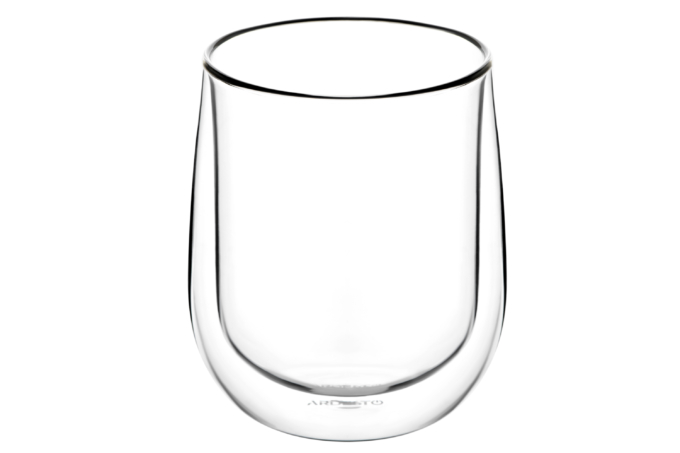 ARDESTO Double Wall Mug Set, 360ml, 2pcs, borosilicate glass, transparent AR2636BR