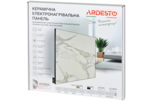 ARDESTO HCP-400[Керамічна панель ARDESTO, 8м2, 400Вт, мех. упр-ння, 60 х 60см, бежевий мармур]