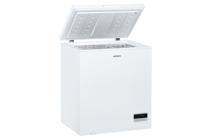 ARDESTO Chest freezer FRM-145E, H – 85sm, 142L, A+, ST, Electronic control, Display, White