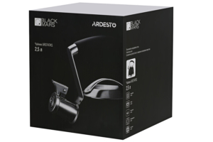 ARDESTO Kettle Black Mars, 2.5 l, black, stainless steel