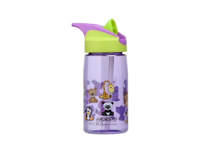 ARDESTO Children’s water bottle[Funny Animals]