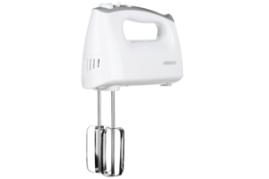 ARDESTO hand mixer 400W, nozzles-4 beaters, turbo mode, white