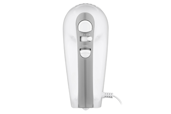 ARDESTO hand mixer 400W, nozzles-4 beaters, turbo mode, white