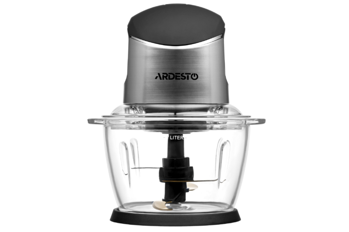 ARDESTO shredder, 400W, bowl-1000ml, glass, plastic/iron case, black-silver