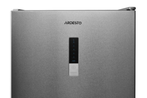 ARDESTO DNF-M326[Ref with bottom freezer, 201×59.5×63, ref-245L, freez.-76L, 2doors, A++, NF, display ext, fresh zone, inox]