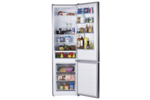 ARDESTO DNF-M326[Ref with bottom freezer, 201×59.5×63, ref-245L, freez.-76L, 2doors, A++, NF, display ext, fresh zone, inox]