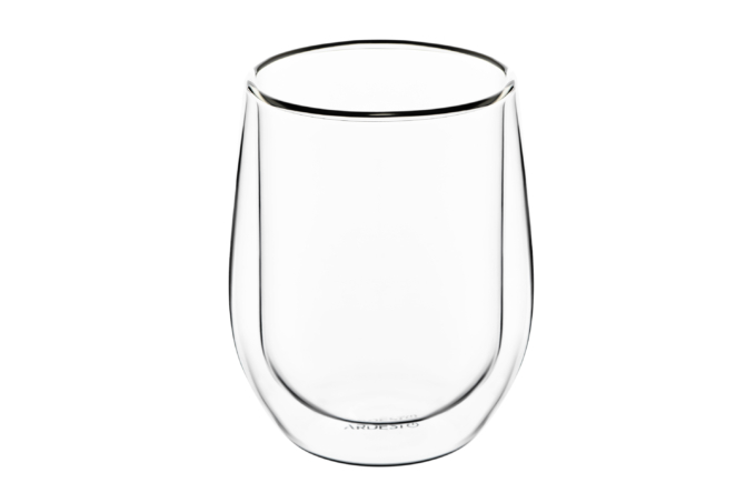 ARDESTO Double wall borosilicate glass mug set, 250 ml, 2 pcs