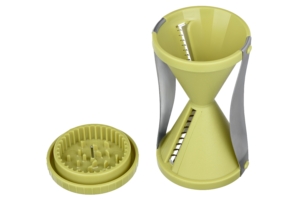 ARDESTO Gemini grater-shredder, yellow, stainless steel, plastic