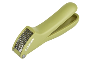 ARDESTO Gemini garlic press, yellow, stainless steel, plastic